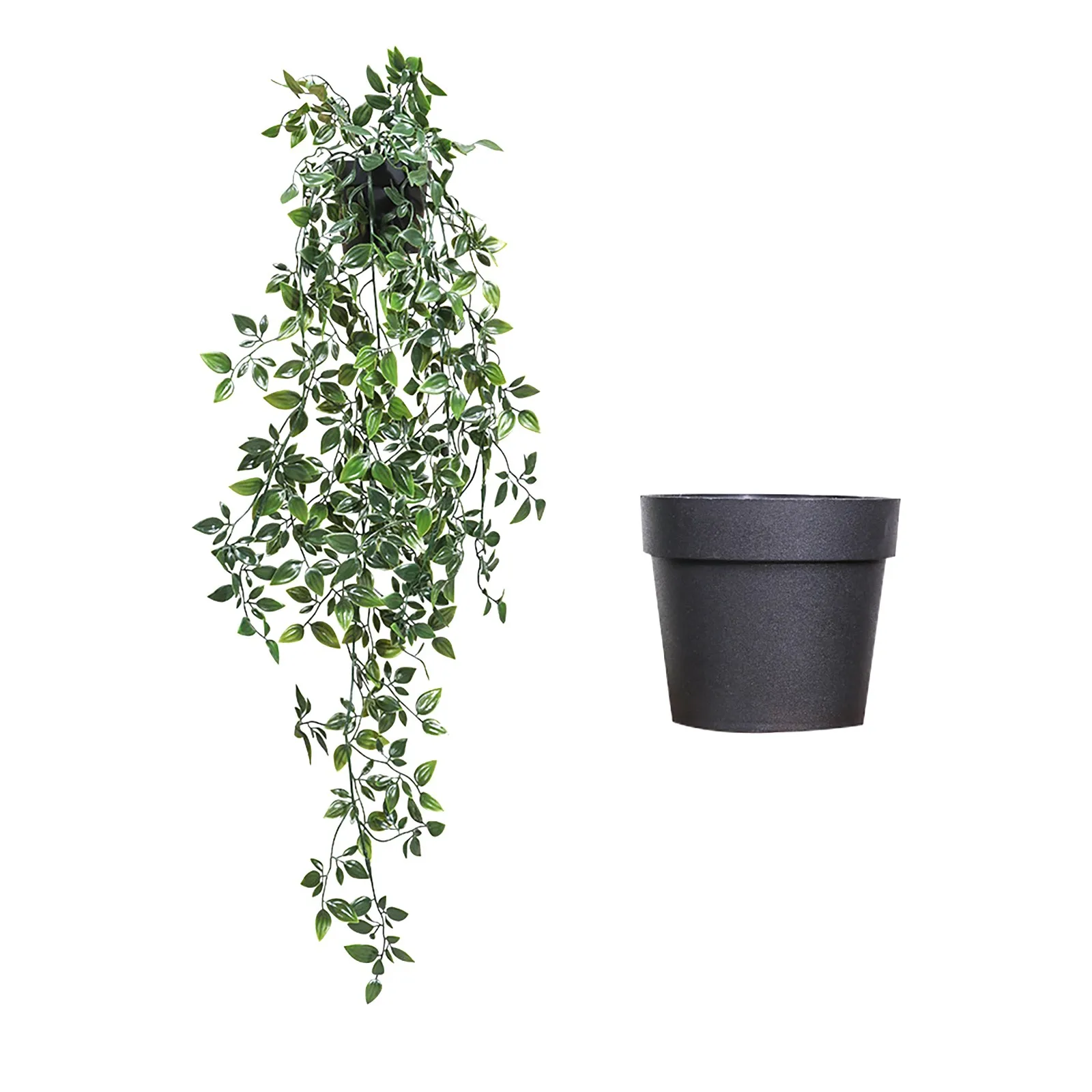 Искусственное Горшечное растение комнатное уличное подвесное с цветочным