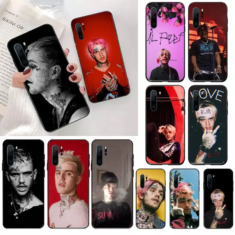 

Hip Hop Rapper Lil Peep Phone Case For Huawei P20 P30 P40 lite Pro P Smart 2019