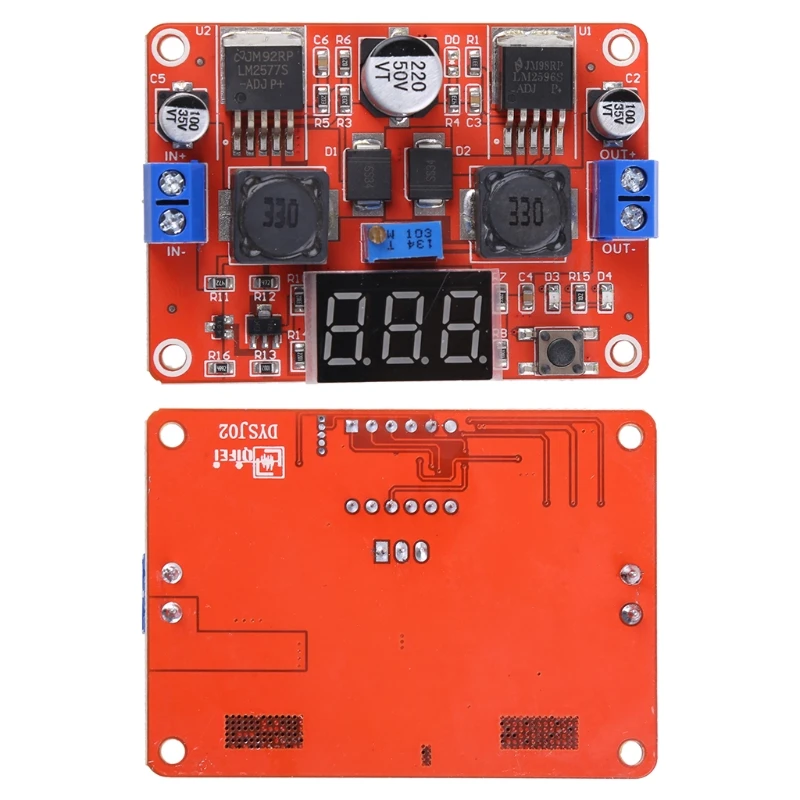 Цифровой дисплей DC-DC Step Up Down Boost Board Converter Power Module | Строительство и ремонт