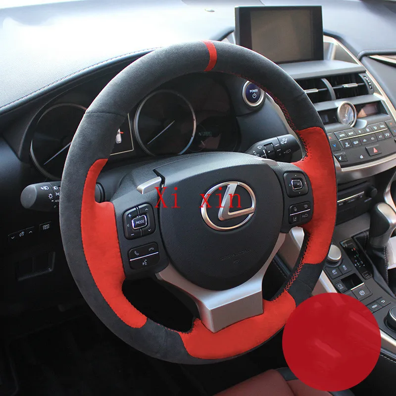 

Для Lexus ES250 IS200t GS300 CT200 Сделай Сам Изготовленная вручную кожа замша