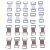 1030pcs whitecoffee replacement elastic bandage wrap stretch metal clips fixation clamps hooks first aid kit for sports