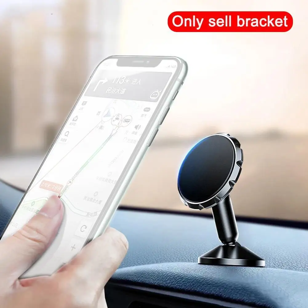 

Car Phone Holder Magnetic Universal Magnet Phone Mount For IPhone Samsung In Car Mobile Cell Phone Holder Stand 360 Rotation