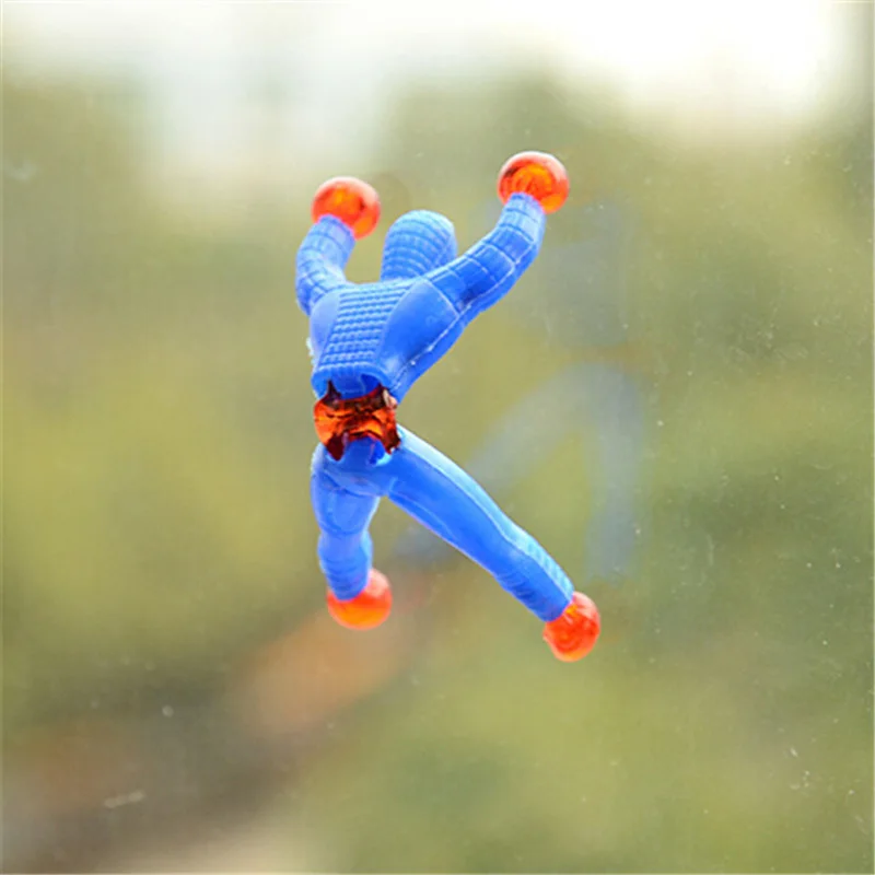 

Climbing Wall Toy Children Creative Rubber Toys For Kids Toddler Novelty Toys Halloween Christmas Gift Color Random