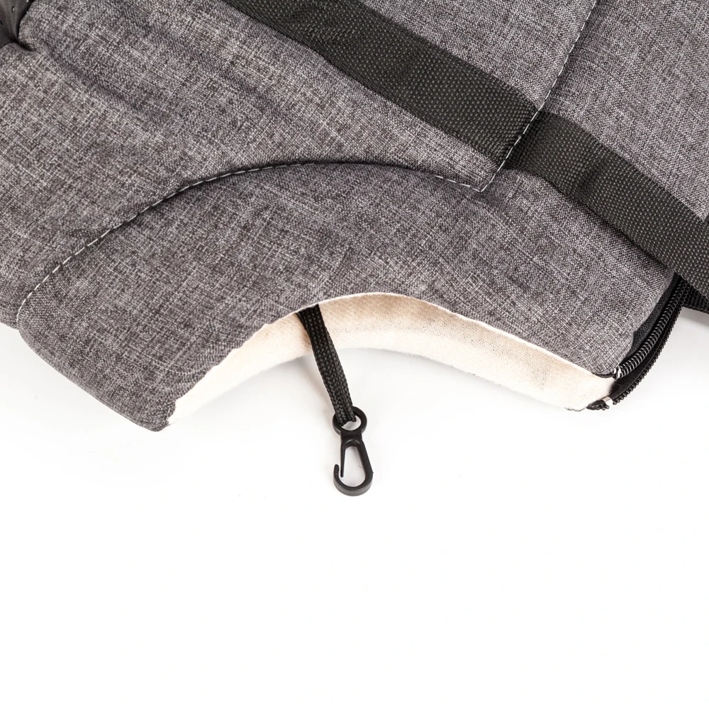 

Light Pet Carrier Cat / Dog Comfort Travel Bag Gray M