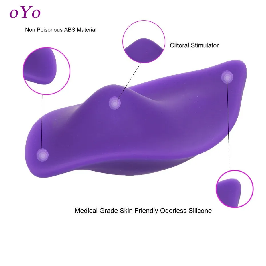 Oyo тихий трусики вибратор Беспроводной дистанционного Управление Портативный