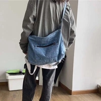 vintage cowboy crossbody bag fashion trend female shoulder bag high quality tote bags simple wild phone pack solid color purse