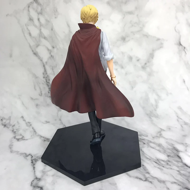 17cm Anime One Piece Vinsmoke Sanji PVC Action Figure Formal Dress Cloak Propose Marriage Doll Toys | Игрушки и хобби
