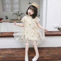 baby girl dresses party and wedding party dress kids girl clothes stars gauze princess skirt summer dress 2021new a line skirt