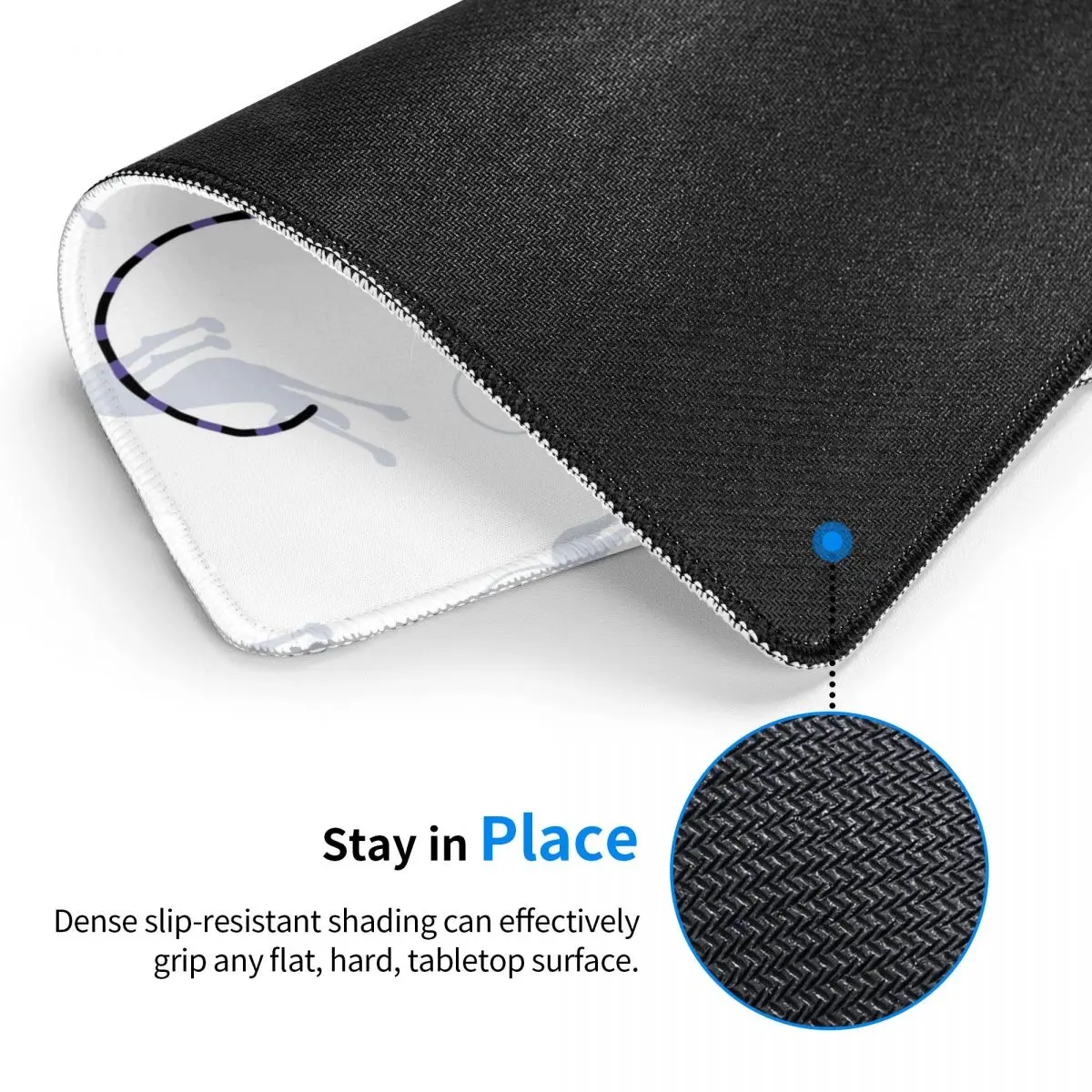 Коврик для мыши калейдоскоп Bowdown клавиатура Greyhound коврик игр в виде собаки