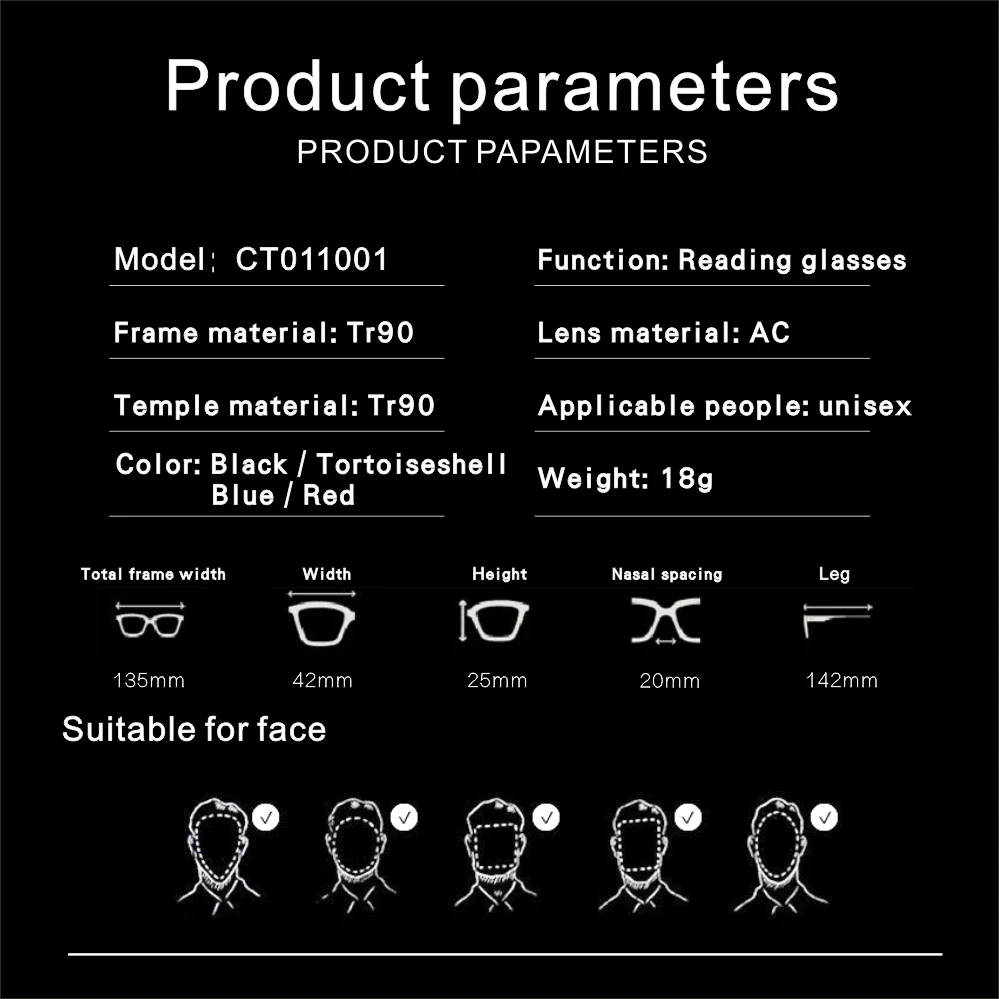 Небольшие очки для чтения мужские диоптрии металлическая оправа мужчин Рогатка