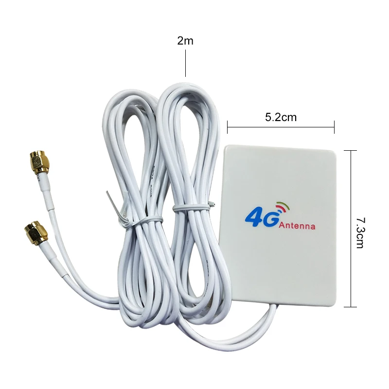 Wifi антенна antena 4g усилитель сигнала сотовой сети автомобильный пункт модем sma 3g hf телефон longo alcance сигнал маршрутизатор Lte gsm Wi-Fi carro