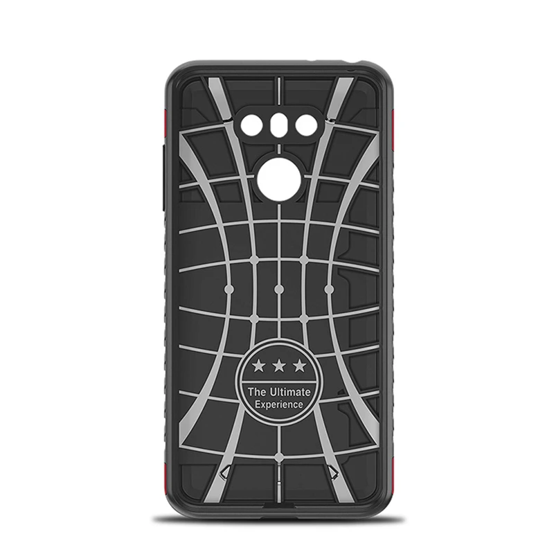 Сверхмощный автомобильный Магнитный армированный чехол для LG V30 Гибридный из