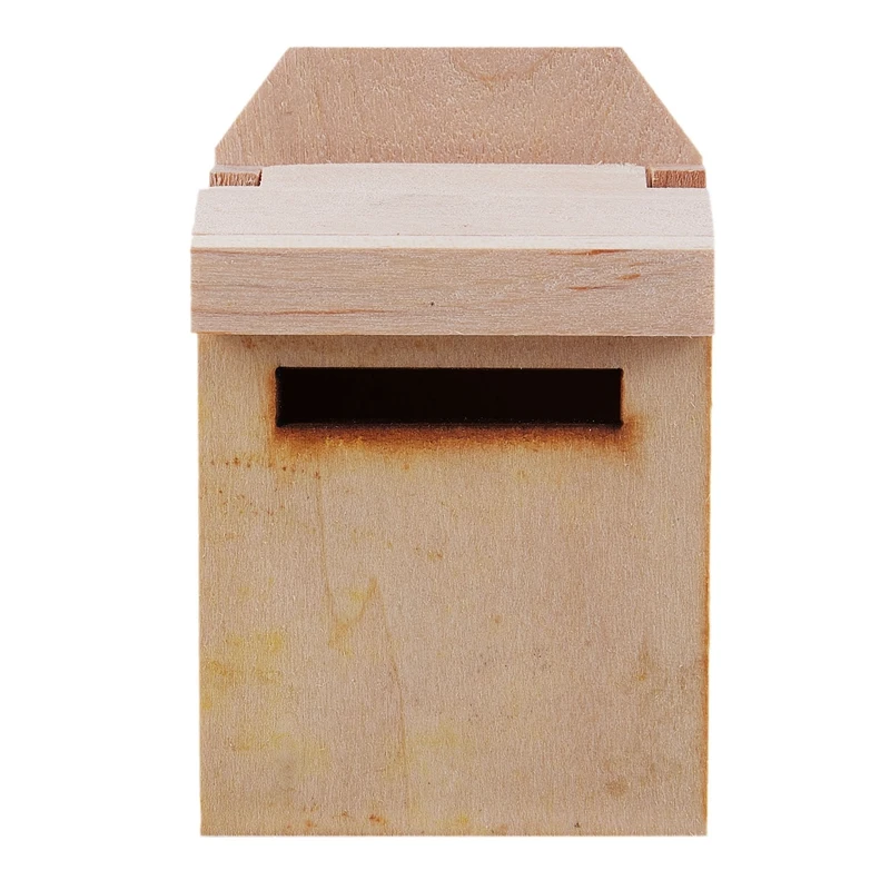 1/12 деревянный почтовый ящик кукольный домик Миниатюрный Сказочный садовый