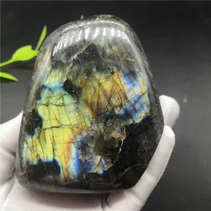 Image for 487gNatural Quartz Crystal Healing Labradorite sto 