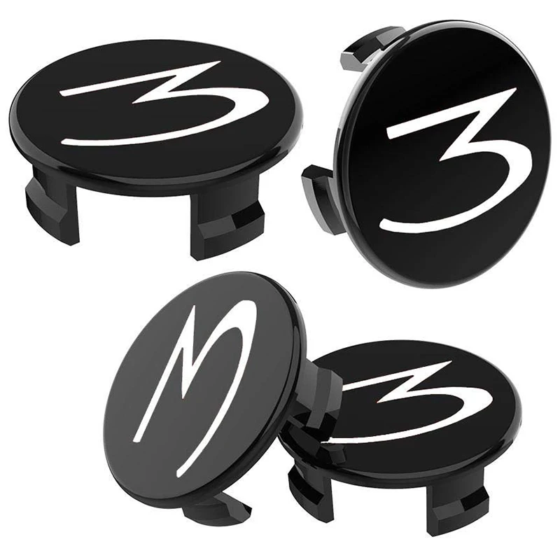 Для Tesla Model 3 центр ступицы колеса 4 упаковки крышки с логотипом модели обода