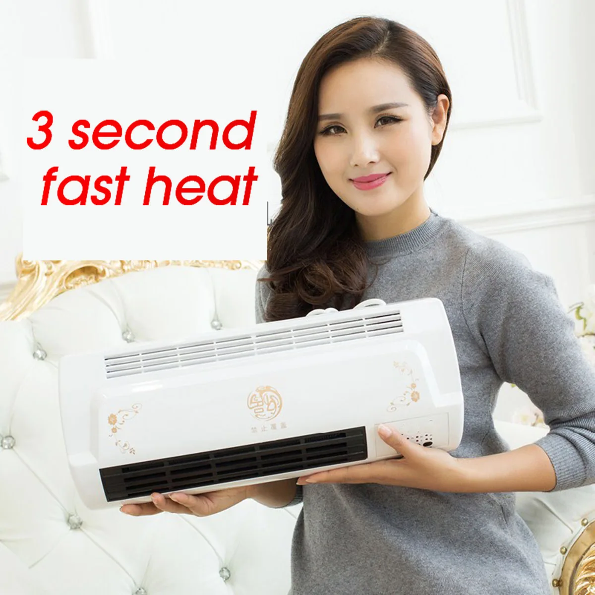 тепловентилятор настенный в ванную комнату. теплонагреватель электрический вентилятор. кондиционер обогреватель. тепловентилятор lamark lk-2050.