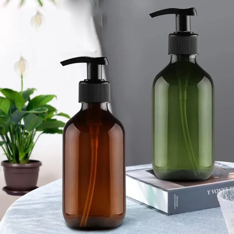 

500ml Pressable Bottle Portable Body Wash Shampoo Dispense Bottles Soap Dispenser Empty Bath Pump Bottle Home Bathroom Supplies