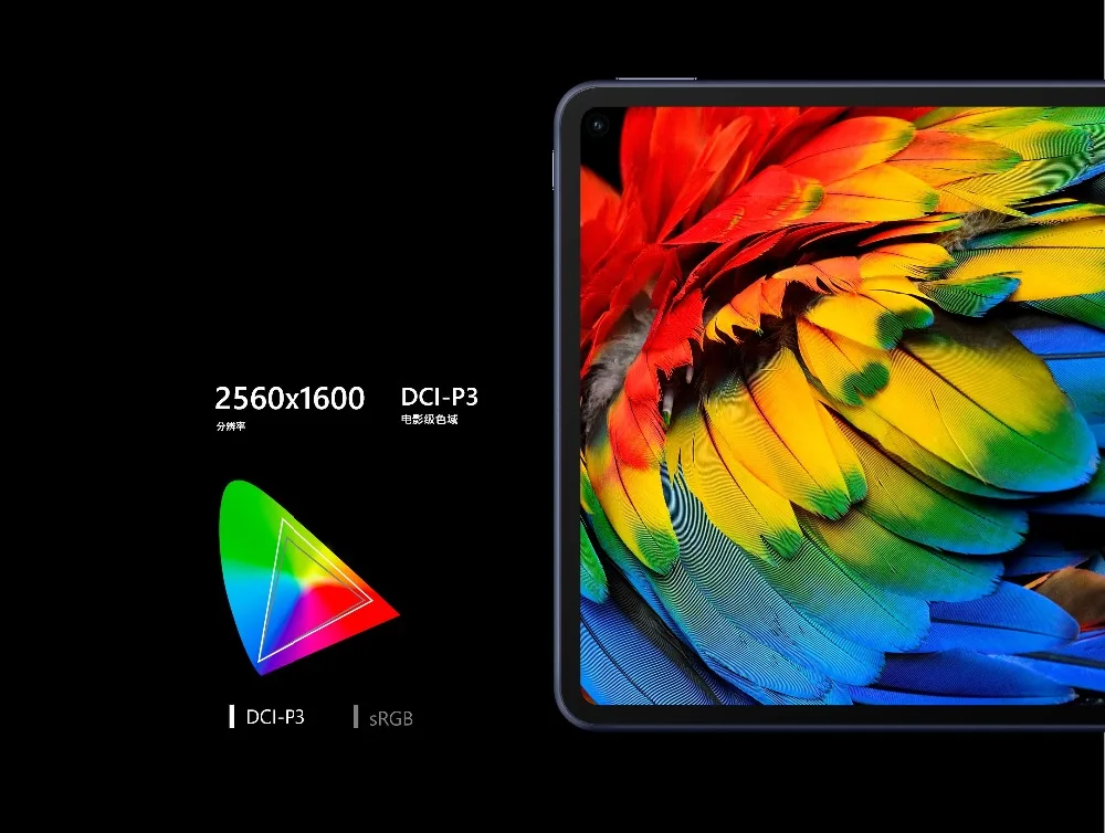 Huawei MatePad Pro MRX-W09/AL09 10,8 дюймовый планшетный ПК Kirin 990 8-ядерный 8 ГБ ОЗУ 256 Гб ПЗУ 2560x1600 Android 10 gps WiFI