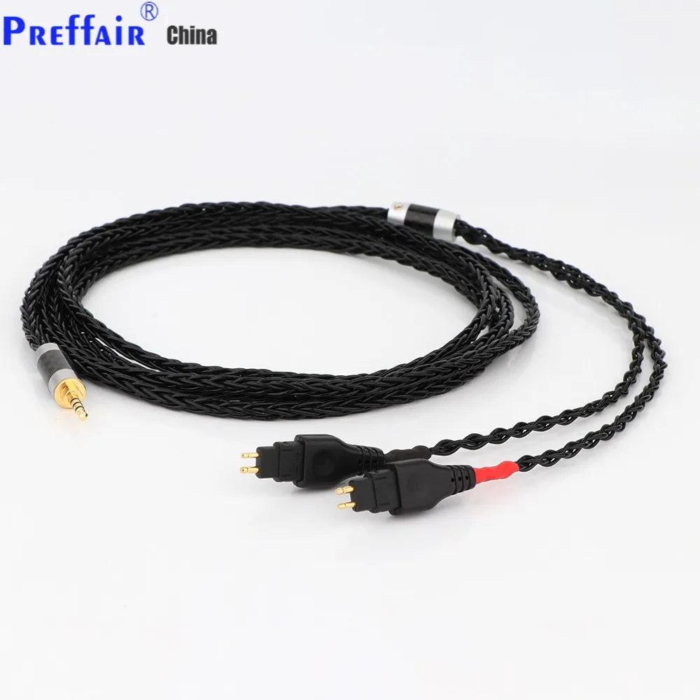 

New Upgrade Replacement Cable For Sennheiser HD414 HD650 HD600 HD580 HD565 HD545 HD535 HD525 HD265 HD25 Headphone Audio Cables