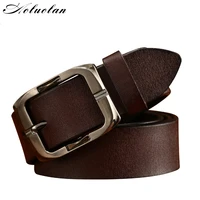 aoluolan original brand leather pin buckle belt high quality designer belt fashion womens belt jeans retro style wild belt fas
