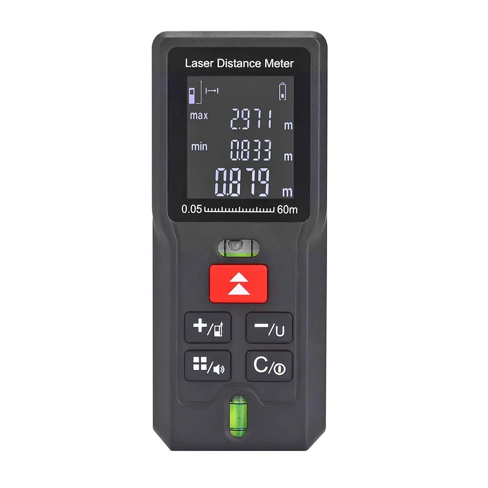 

40/60/80/100m Laser Rangefinder Distance Meter Range Finder Electronic Tape Ruler Tester Battery-powered Hand Tool Measure Tool