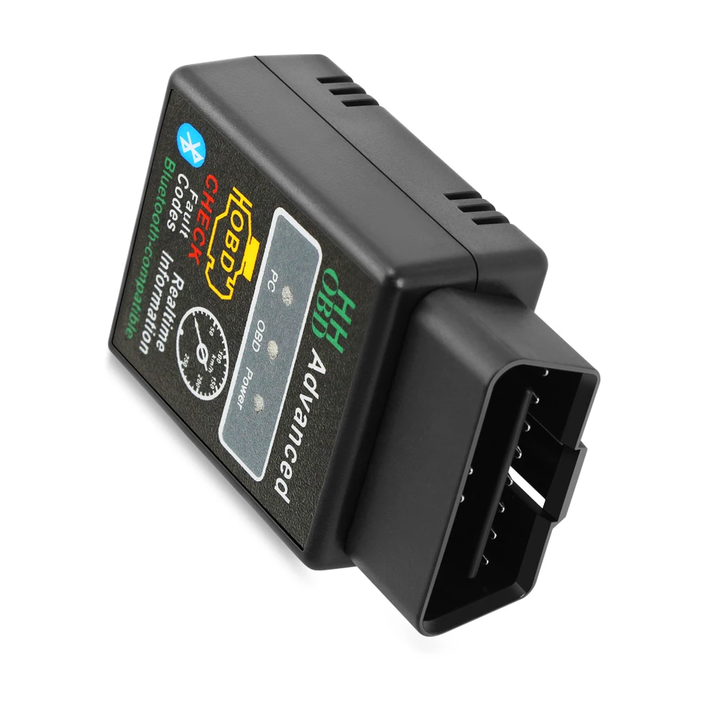 Автомобильный диагностический сканер OBD2 ELM327 V2.1 совместимый с Bluetooth инструмент