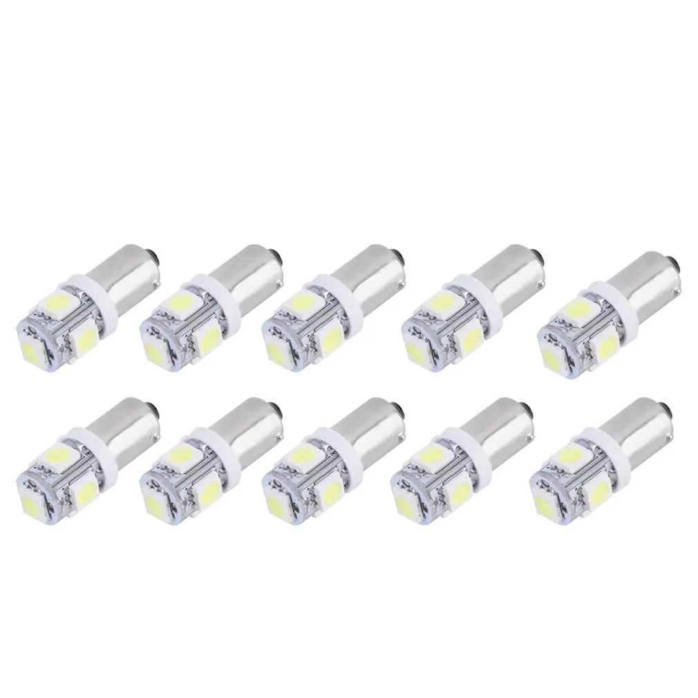 

10 шт. T11 5050 5 SMD ксеноновая белая светодиодсветильник лампа высокой мощности автомобильная лампа Новинка