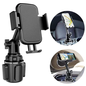 uigo car cup holder phone mount universal adjustable cup holder with flexible long neck for iphone 12 huawei xiaomi samsung s10 free global shipping