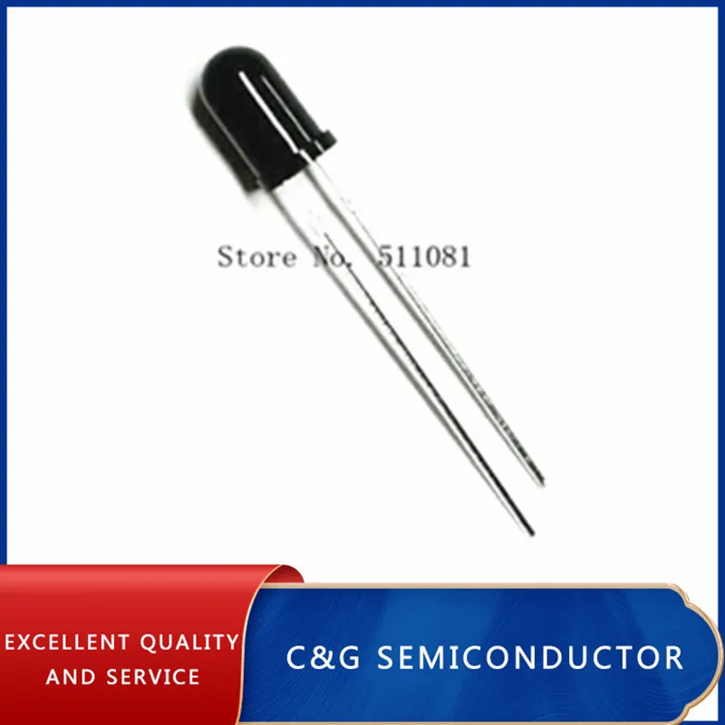 Инфракрасный приемник 100 шт. 5 мм инфракрасный транзистор 940NM | Электронные