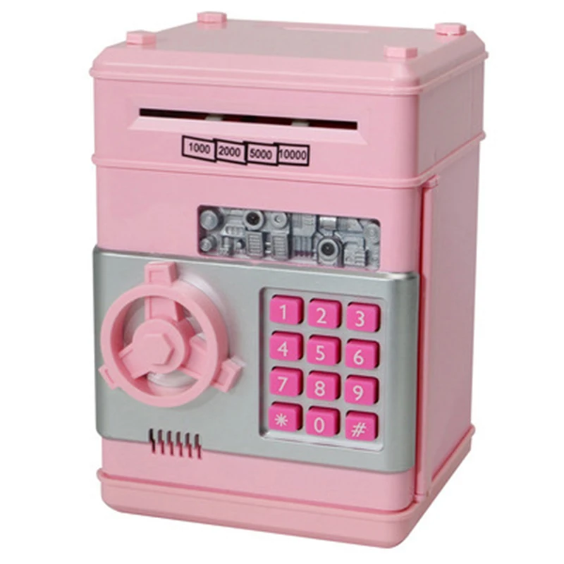

Electronic Piggy BankPassword Money Box Cash Coins Saving Box for Children Kid