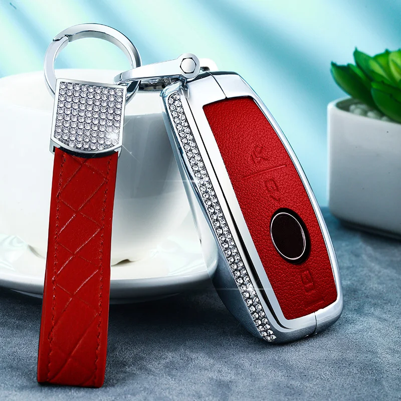 

Fine Car Key Case Cover Fob Bag Shell Suitable For Mercedes Benz A B G S E C Class W205 W213 C217 W177 W247 C257 W167 W463