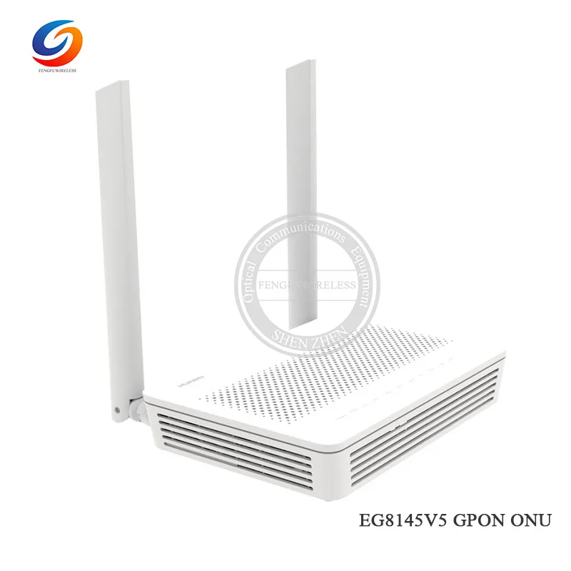 Бесплатная доставка 3 шт. HW EG8145V5 Gpon ONU FTTH 4GE + 1 горшок 1USB 2 4G/5G AC Wifi с английским