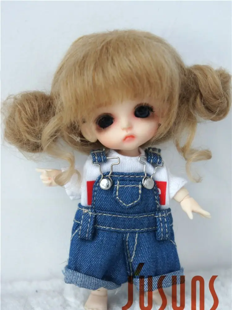 

Парик для шарнирной куклы JD406, 1/12, 3-4 дюйма, 4-5 дюймов