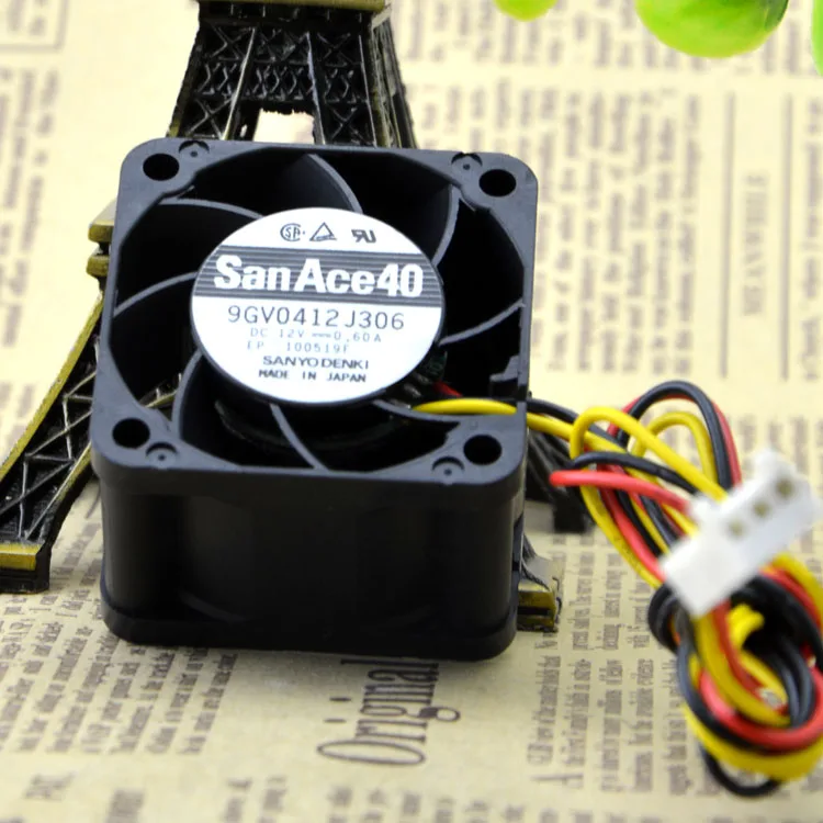 

Новый оригинальный 4028 4 см 1U вентилятор шасси супер Сервер Вентилятор 9GV0412J301 12 В 0,6