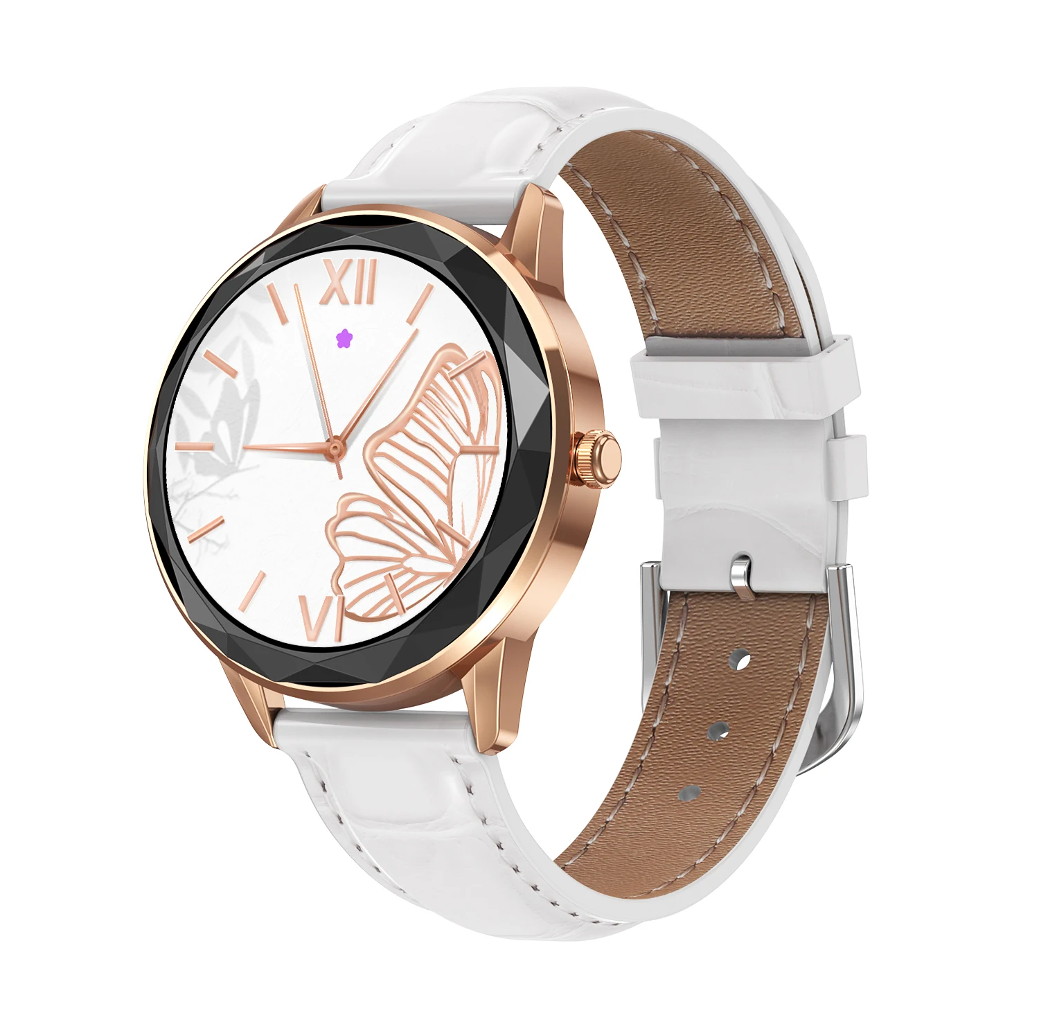 2021 women's Smart watch waterproof Bluetooth music Phone message reminder Alarm Clock smart watch for Android apple