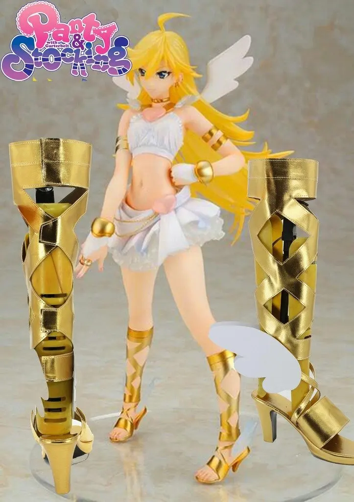 Трусики и чулки с поясом для чулок трусики обувь косплея сапоги изготовленные на