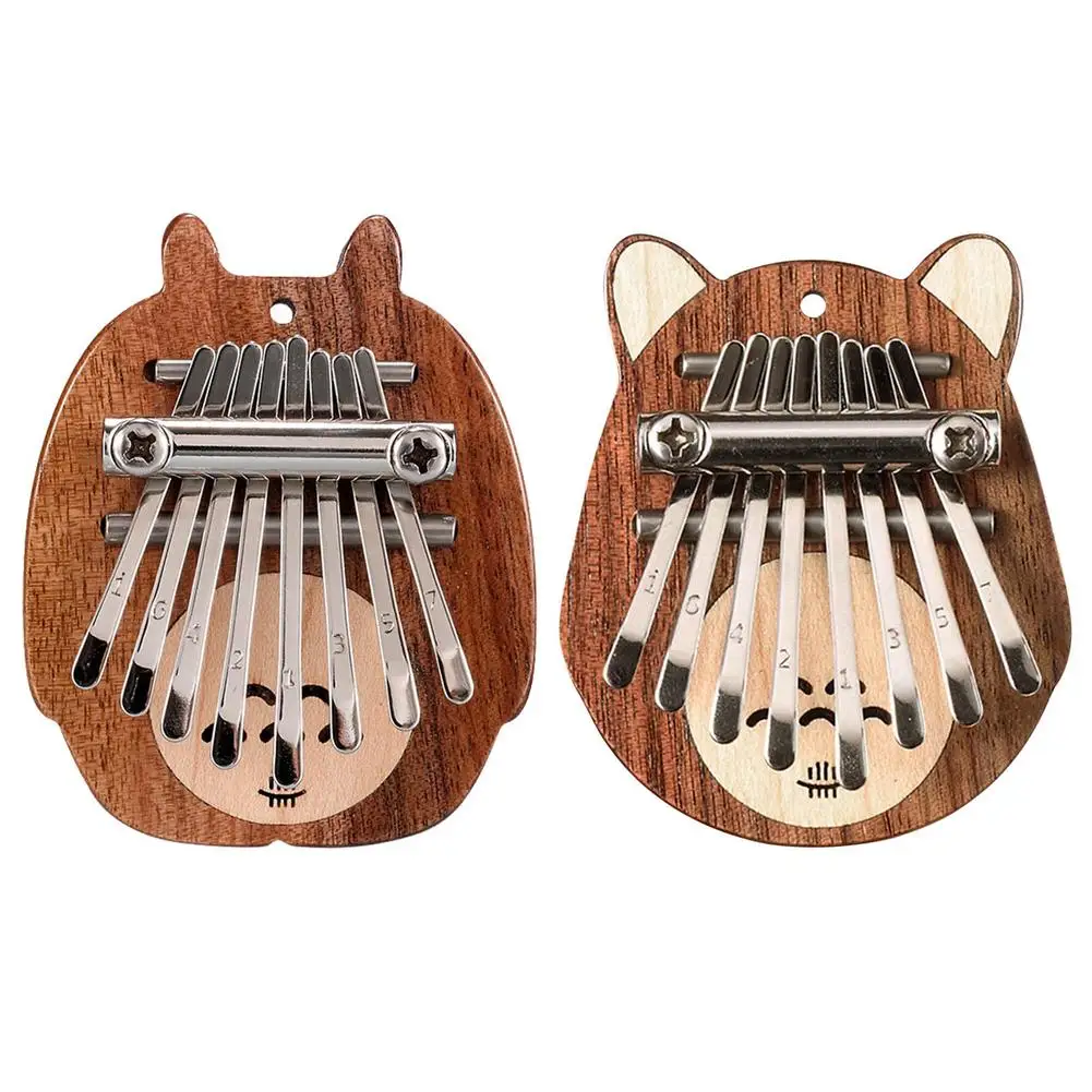 

8 Key Mini Kalimba Thumb Piano High Grade Wood Exquisite Finger Thumb Piano Marimba Musical Instrument Accessory New Year Gift