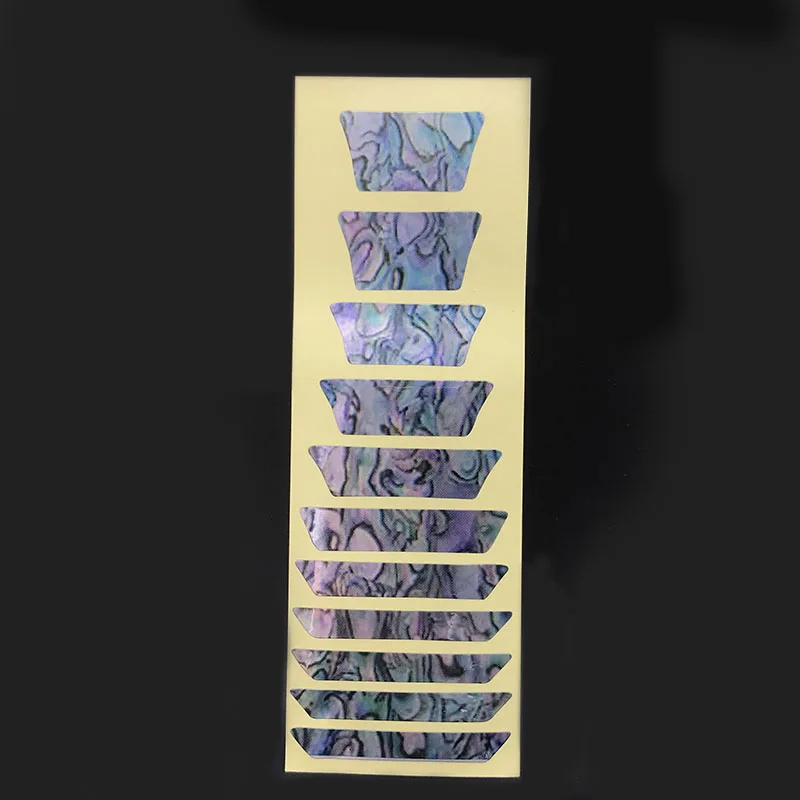 Инкрустированная наклейка для акустической электрогитары позиционирование