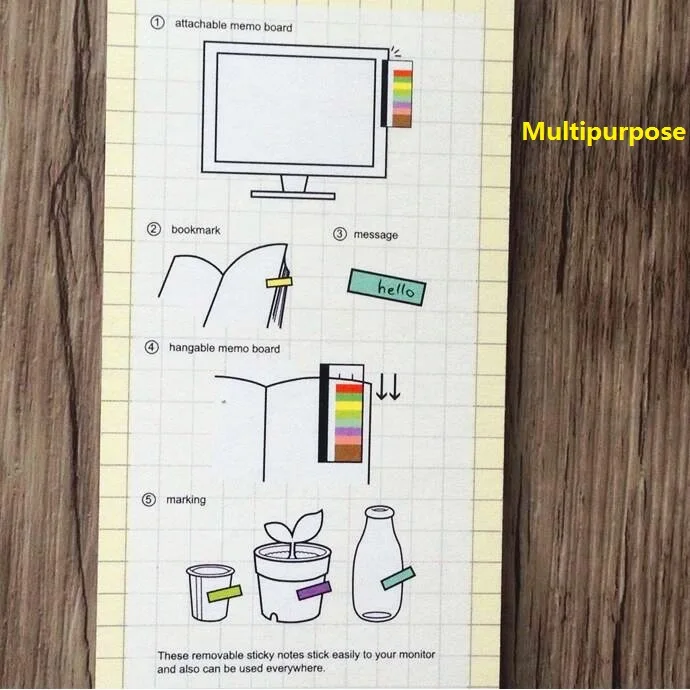 1 шт. стикеры для блокнотов|sticky notepad|notes memoscratch pad |