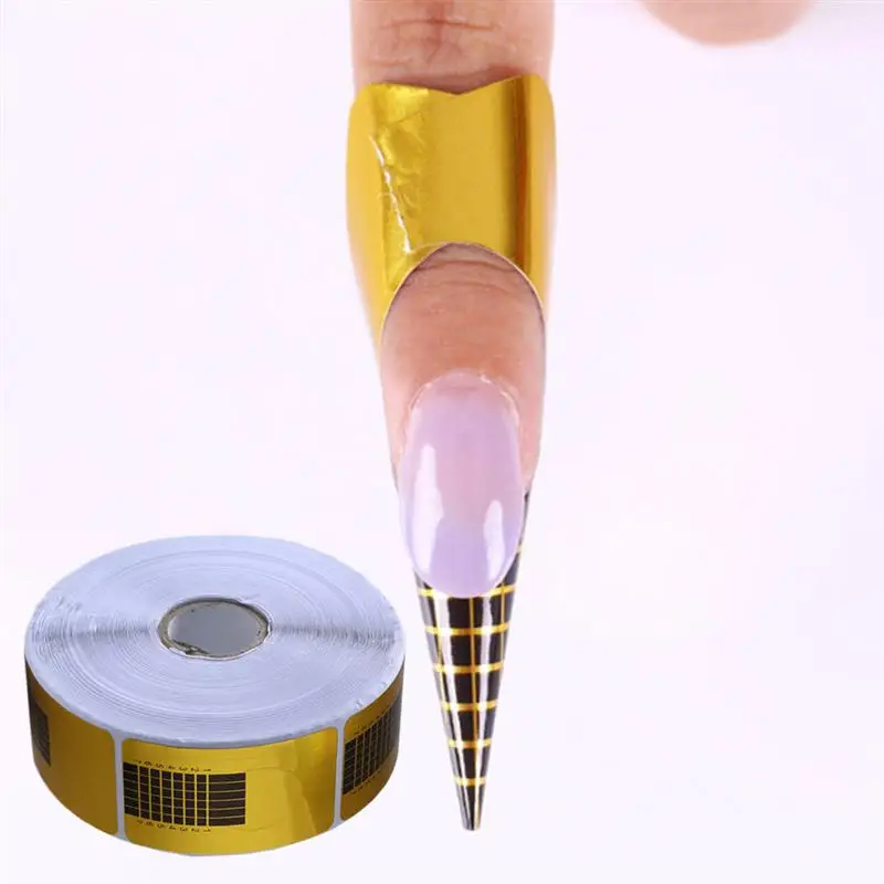 500 шт./рулон наклейки для наращивания ногтей|Стикеры и наклейки| |