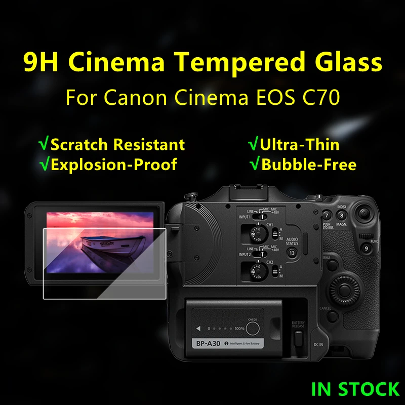 Eos c70 Камера защитная пленка стекло объектива Цифрового Фотоаппарата Canon Кино EOS C70