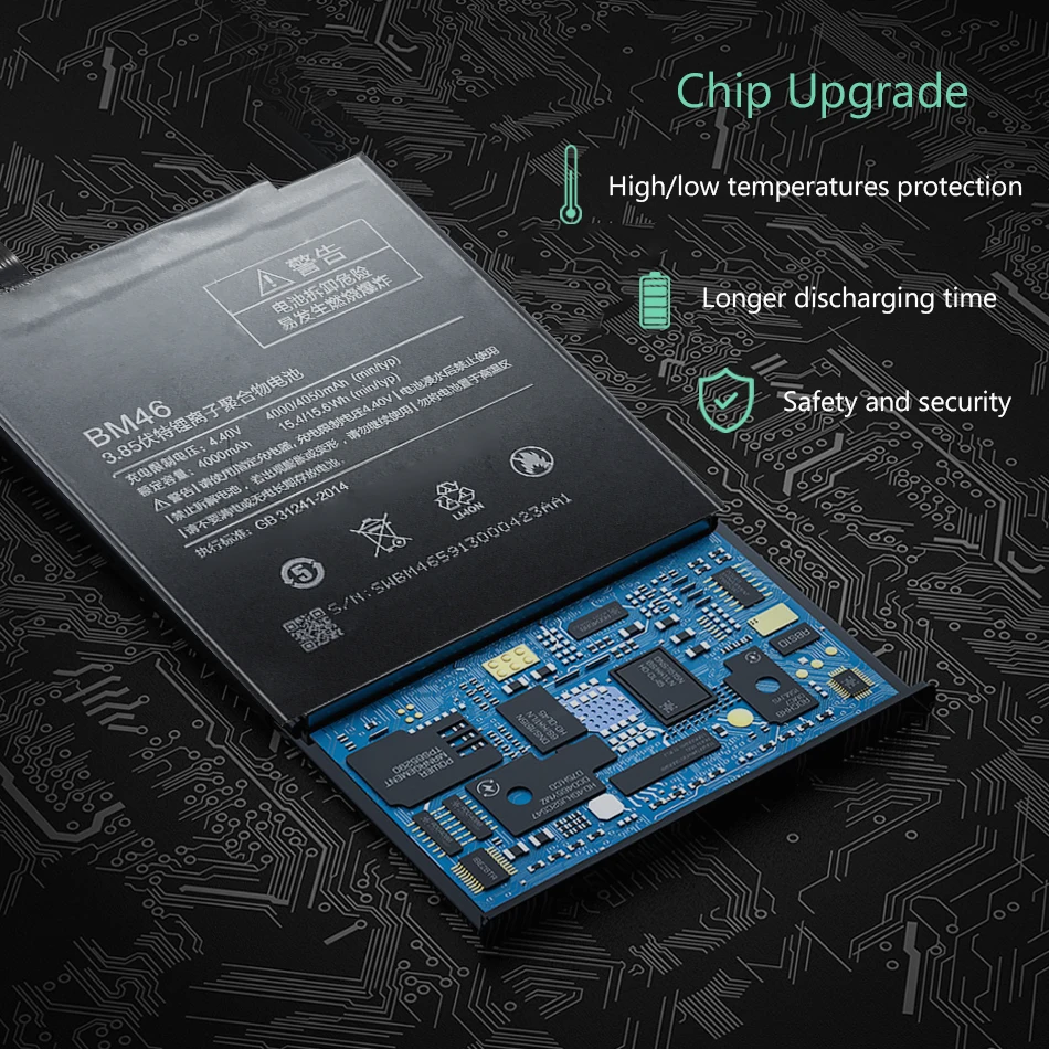Ykaiserin для Xiao mi BM46 аккумулятор настоящий 4000 мАч для Xiao mi Red mi Note 3/Note 3 Pro запасная батарея для телефона