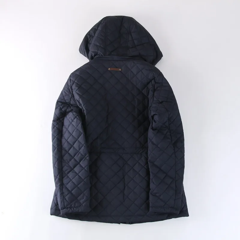 2019 Autumn New Style Fashion Hooded Waist Hugging Drawstring Cotton-padded Clothes Jacket | Женская одежда