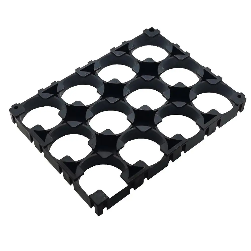 

600pcs/lot MasterFire 3*4 21700 Lithium Battery Holder Bracket Cell Safety Anti Vibration Plastic Brackets For 21700 Batteries