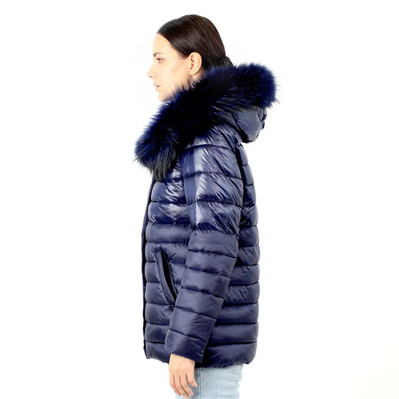 Куртка женская пуховая утепленная хлопковая верхняя одежда короткая