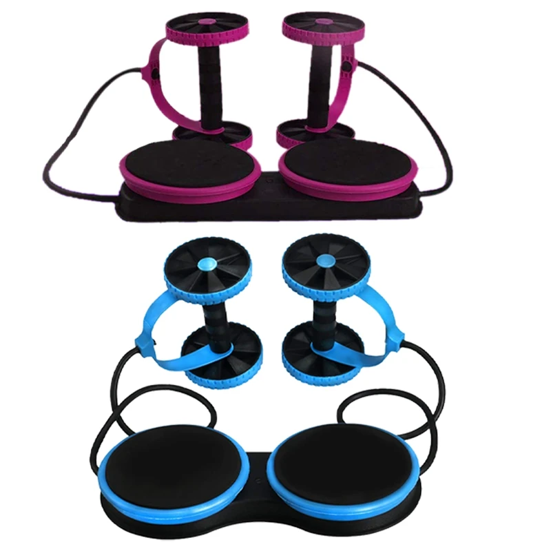 

Ab Roller with Resistance Band Multifunctional Abinal Muscle Wheel Ab Machine Exercise Equipment