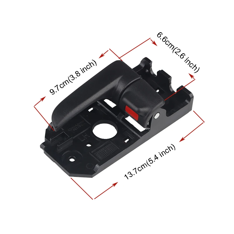 Внутренняя внутренняя дверная ручка для Kia Spectra Spectra5 2004-2006 автомобиля левая и
