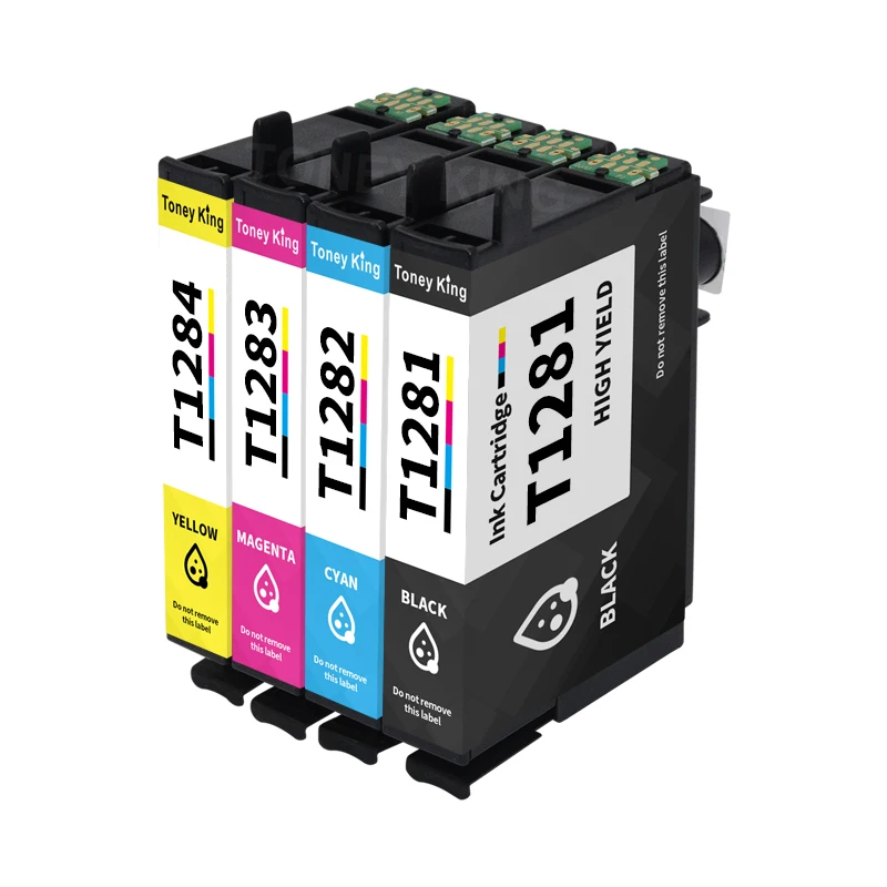 Набор чернильных картриджей для принтера Epson T1281 T1282 T1283 T1284 Stylus SX 125 130 230 435 Вт 445 |