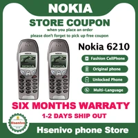 nokia 6210 refurbished original unlocked nokia 6210 mobile cell phone 2g gsm 9001800 unlocked cellphone free shipping