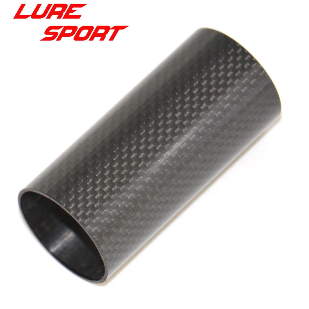 LureSport 3pcs 1K woven carbon tube carbon blank Rod building component Pole Repair DIY Accessories enlarge